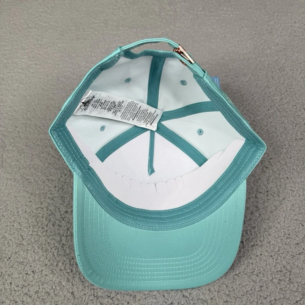 Disney Parks Tianas Bayou Adventure Hat Cap Teal Adjustable 2024 Opening NWT New